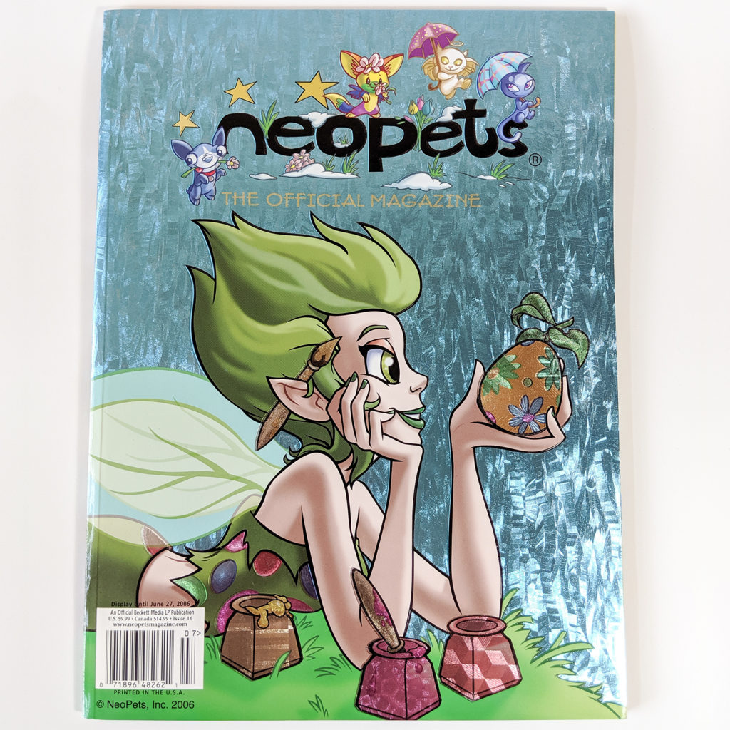 Neopets The Official Magazine snarkie's Destash